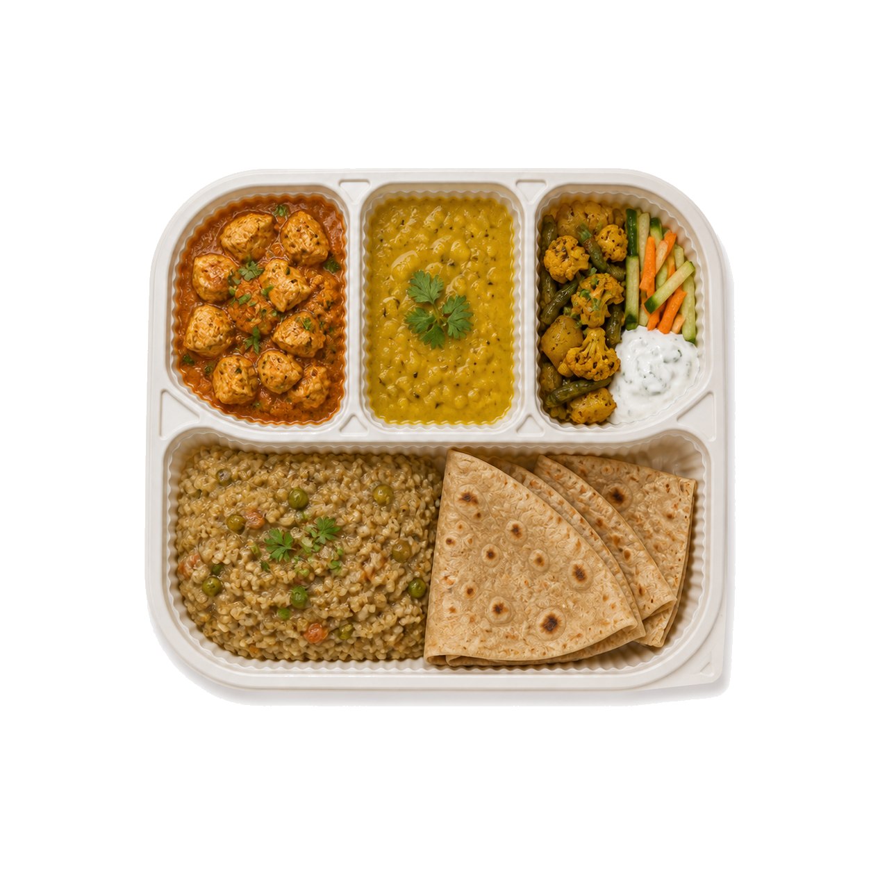 Gujarati Millet Thali