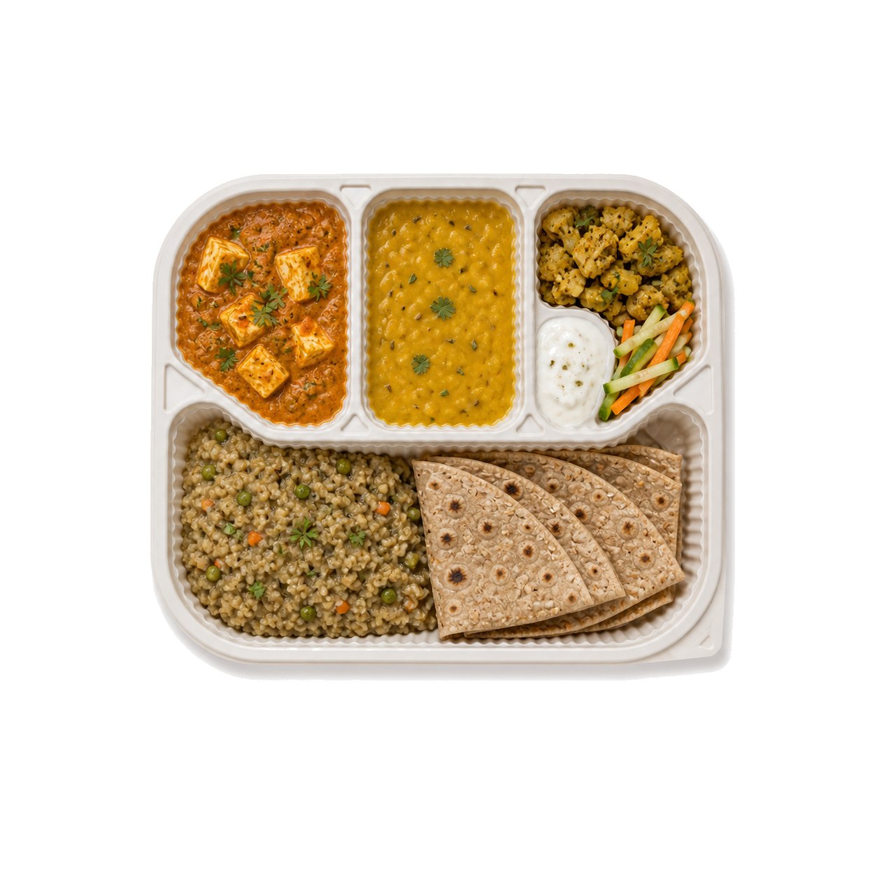 Gujarati Millet Thali