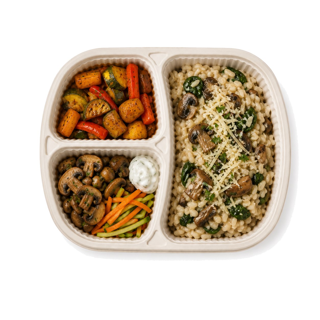 Wild Mushroom & Spinach Risotto