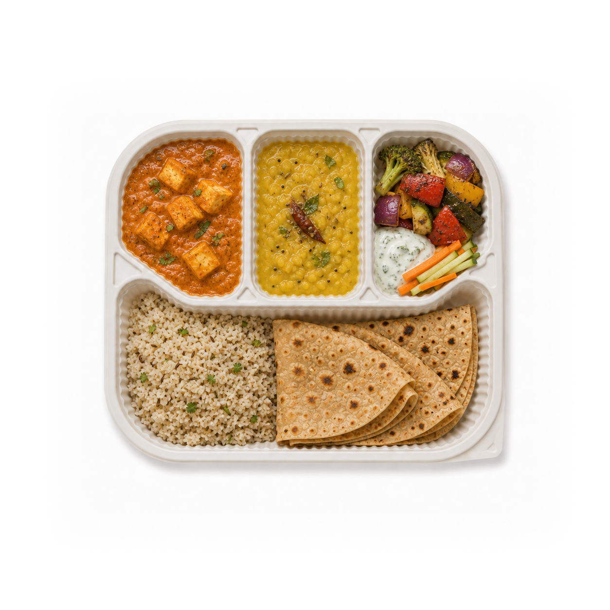 Royal Paneer & Millet Thali