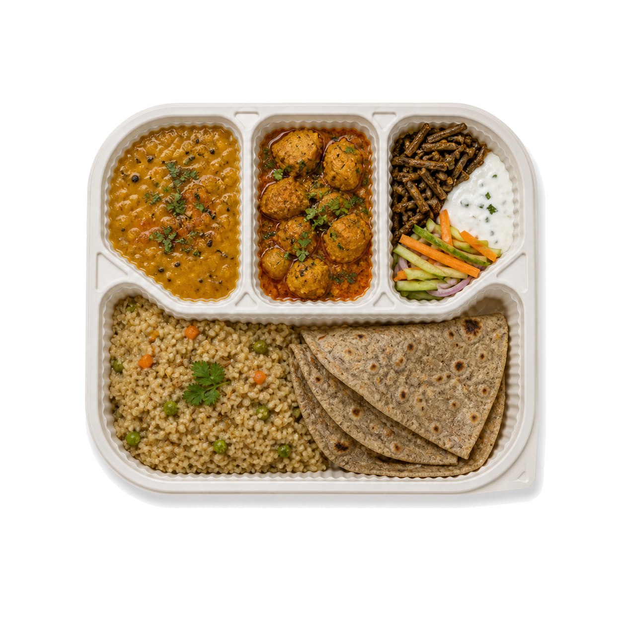Rajasthani Millet Thali