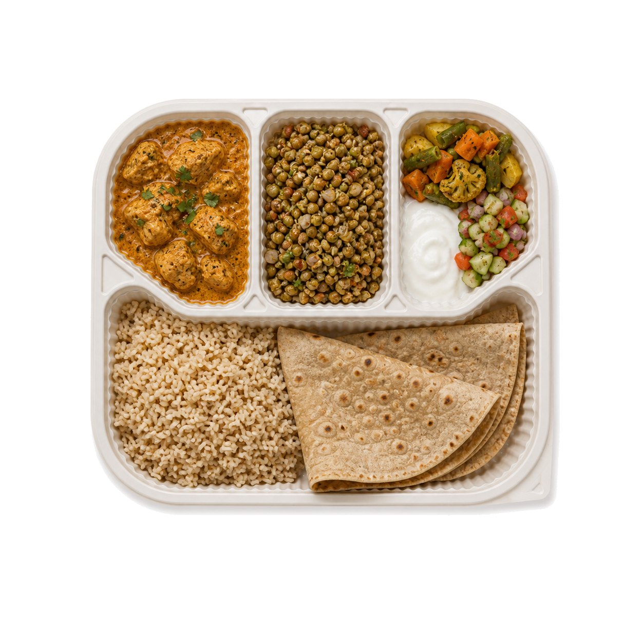 Kolhapuri Chicken Thali